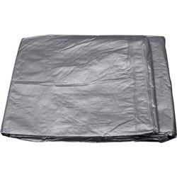 Plandeka 120 g/m² 5x8m srebrna Parol 5700037520834
