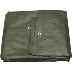 Plandeka 180 g/m² 6x10m zielona Parol 5700037520896