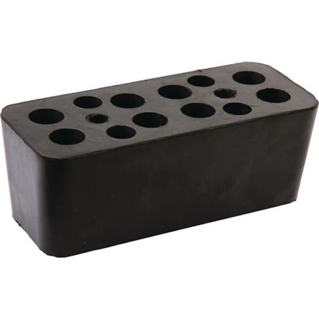 Odbojnik gumowy, 195 x 80 mm