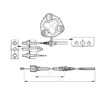 Linka hamulca 1309/1565 Alko AL-KO 8719607022965
