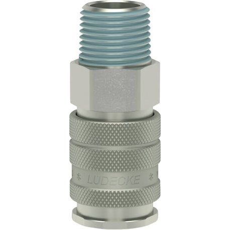 Szybkozłącze NW10 Euro gwint zewnętrzny BSP 1/2"