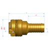 Szybkozłącze NW7,2 Euro 13 mm