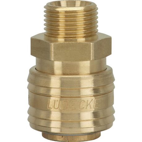 Szybkozłącze NW7,2 Euro gwint zewnętrzny BSP 1/4"