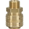 Szybkozłącze NW7,2 Euro gwint zewnętrzny BSP 1/4"