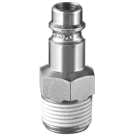 Złączka wtyk. BSP gw.zewn. 1/2"