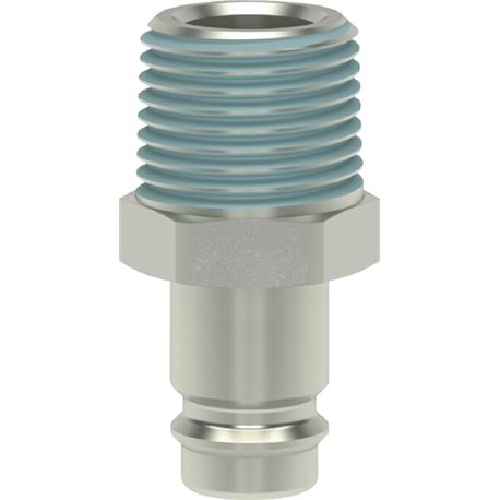Złączka wtyk. BSP gw.zewn. 3/8"
