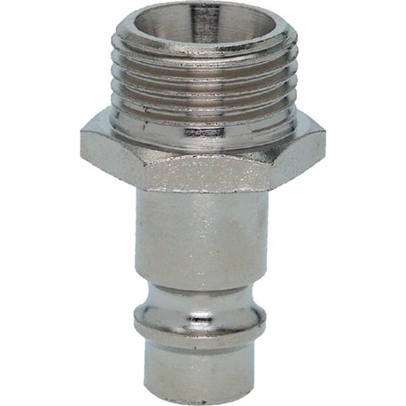 Złączka wtyk. BSP gw.zewn. 1/8"