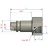 Szybkozłącze NW8 Atlas Copco