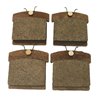 Klocki hamulcowe 86x87x16mm Renault