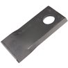 Fella 140693 Nożyk kosiarki rotacyjnej lewy 102x48x4 mm otwór Ø 19 mm okrągły pasuje do Fella