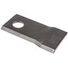 Fella 140692 Nożyk kosiarki rotacyjnej prawy 102x48x4 mm otwór Ø 19 mm okrągły pasuje do Fella