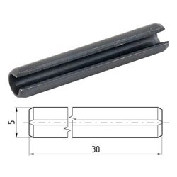 Kołek sprężysty 05x030 mm Kramp 8719493117431