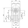 Przekładnia ślimakowa 60 do 1 type GR 110