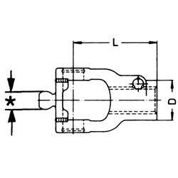 Widełki 1 1i3/8 Z6 041380