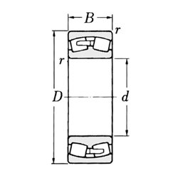 Łożysko 100x180x46, 22220E1C3 FAG INA/FAG 4026677809179