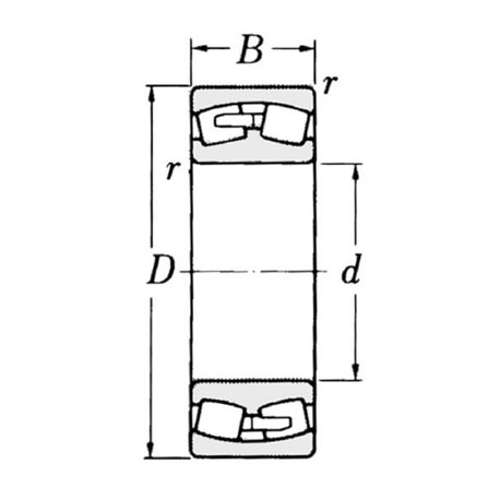 Łożysko 100x180x46, 22220E1C3 FAG INA/FAG 4026677809179