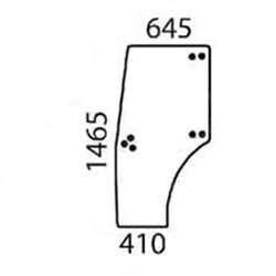 000988200 Szyba Deutz Fahr drzwi lewa SDF 2250-000988200