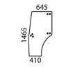 000988200 Szyba Deutz Fahr drzwi lewa SDF 2250-000988200