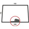 002060250 Szyba Deutz Fahr przednia górna Kramp 8719493167832