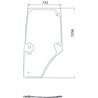 0021603591 Szyba Deutz Fahr drzwi lewa Kramp 8719607109239