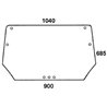 04340310 Szyba Deutz Fahr kabiny Kramp 8719493015584