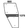 04358528 Szyba Deutz Fahr drzwi, prawa, Kramp 8719774669406