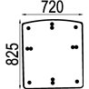 04418948 Szyba Deutz Fahr dachowa SDF 2250-04418948