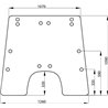 AL71287 Szyba John Deere przednia, uchylna, Unbranded 3660980063319