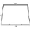 82002183 Szyba Case przednia, stała, Kramp 3660980025799