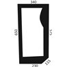 82001924 Szyba Case przednia dolna Kramp 8719607183574