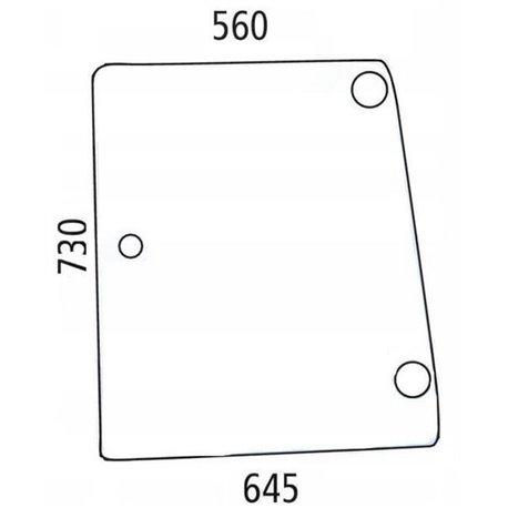5182189 Szyba Case boczna Kramp 3660980057547