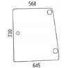 5182189 Szyba Case boczna Kramp 3660980057547