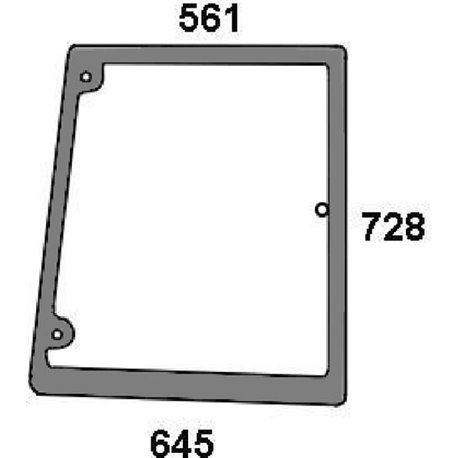 5182188 Szyba Case boczna Kramp 3660980057530