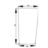 3233036R1 Szyba Case przednia dolna Kramp 3660980024792