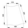 3233040R1 Szyba Case narożna tylna Kramp 3660980024532