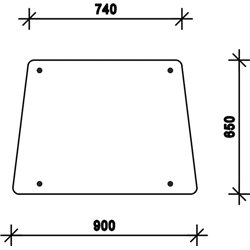 04312038 Szyba Deutz Fahr boczna Kramp 3660980005265