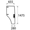 ER047313 Szyba John Deere drzwi Kramp 8719774671591