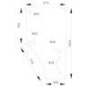 L169103KR Szyba John Deere drzwi, prawa, Kramp 8716106304196