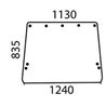R50758 Szyba John Deere tylna