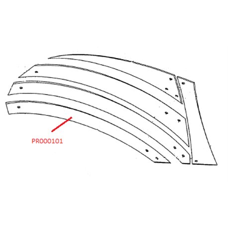 Listwa odkładni 1 prawa UST400