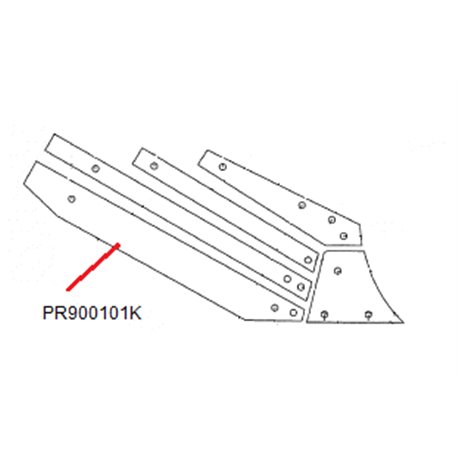 Listwa odkładni 1 prawa WST430