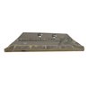 Lemieszyk przedpłużka, prawy, z węglikiem spiekanym