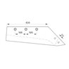 Lemken 3334056 Lemiesz do nakładki 105/105 430mm prawy M24W Lemken