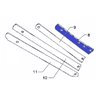 Lemken 3444110 Listwa odkładni 1 US30/35/40 prawa