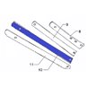 Lemken 3444130 Listwa odkładni 3 US35/40 prawa