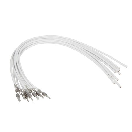 Konektor męski JPT z przewodem 1,5mm, 300mm - 10szt. OE Industry 14SE-1020KR