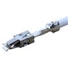 Konektor zeński z przewodem 1mm, 300mm - 10szt. Vemo 4046001798511