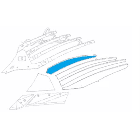 Lemken 3444421 Listwa odkładni 1 DMCS50 lewa DuraMaxx