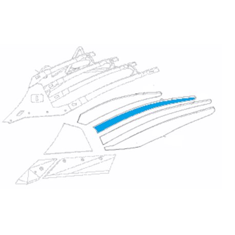 Lemken 3444431 Listwa odkładni 2 DMCS50 lewa DuraMaxx