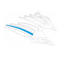 Lemken 3444440 Listwa odkładni 3 DMCS50 prawa DuraMaxx